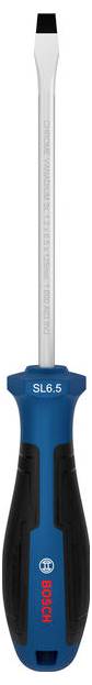 Bosch Professional 1600A039T9 Schlitz-Schraubendreher Klingenbreite: 6.5mm Klingenlänge: 125mm
