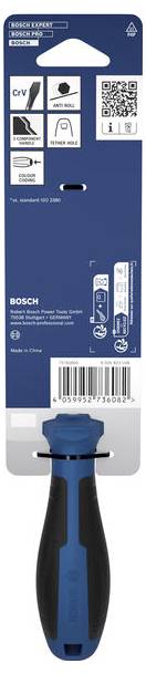 Bosch Professional 1600A039T9 Schlitz-Schraubendreher Klingenbreite: 6.5mm Klingenlänge: 125mm