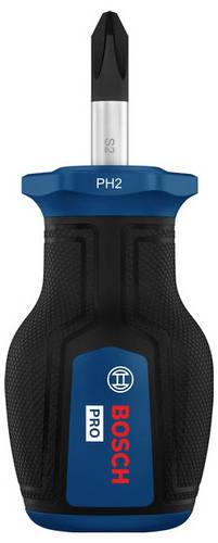 Bosch Professional PRO Stubby-Schraubendreher PH2 x 25 mm 1600A039TG Kreuzschlitz-Schraubendreher P