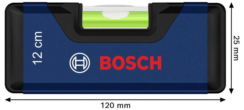 Bosch Professional Kastenwasserwaage 12cm 1600A03AA3 Wasserwaage 120mm