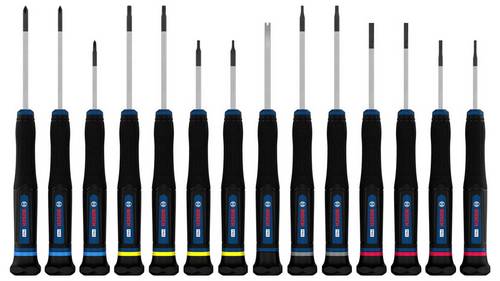 Bosch Professional 1600A039PN Schraubendreher-Set 14teilig PH, TX, Schlitz