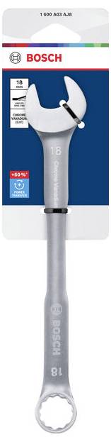 Bosch Professional 1600A03AJ8 1600A03AJ8 Ring-Maulschlüssel Schlüsselweite (Metrisch) 18mm