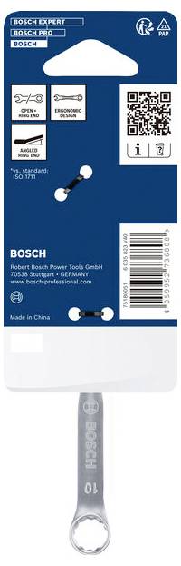 Bosch Professional 1600A03AJ0 1600A03AJ0 Ring-Maulschlüssel Schlüsselweite (Metrisch) 10mm