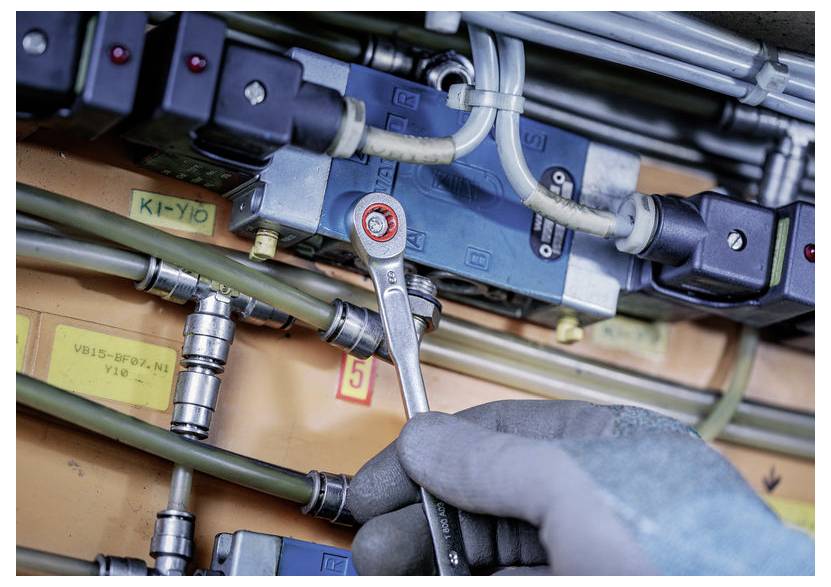 Bosch Professional 1600A03AH3 1600A03AH3 Ratschen-Ring-Maulschlüssel Schlüsselweite (Metrisch) 19mm