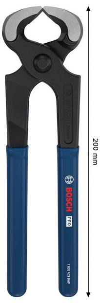 Bosch Professional 1600A039TY Kneifzange 200mm