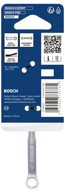 Bosch Professional 1600A03AH6 1600A03AH6 Ring-Maulschlüssel Schlüsselweite (Metrisch) 6mm