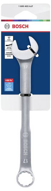 Bosch Professional 1600A03AJ7 1600A03AJ7 Ring-Maulschlüssel Schlüsselweite (Metrisch) 17mm