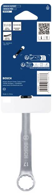Bosch Professional 1600A03AJ7 1600A03AJ7 Ring-Maulschlüssel Schlüsselweite (Metrisch) 17mm