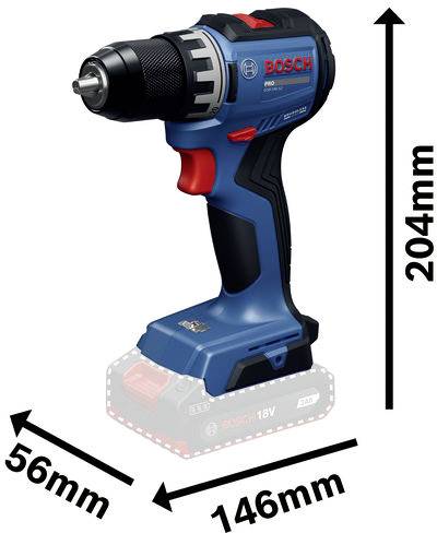 Bosch Professional GSR18V-52 06019S0027 Akku-Bohrschrauber 18V Li-Ion
