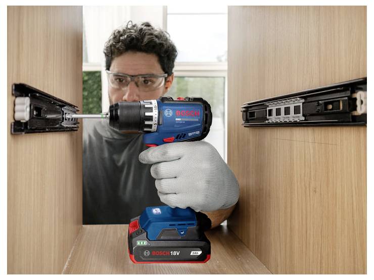 Bosch Professional GSR18V-52 06019S0027 Akku-Bohrschrauber 18V Li-Ion