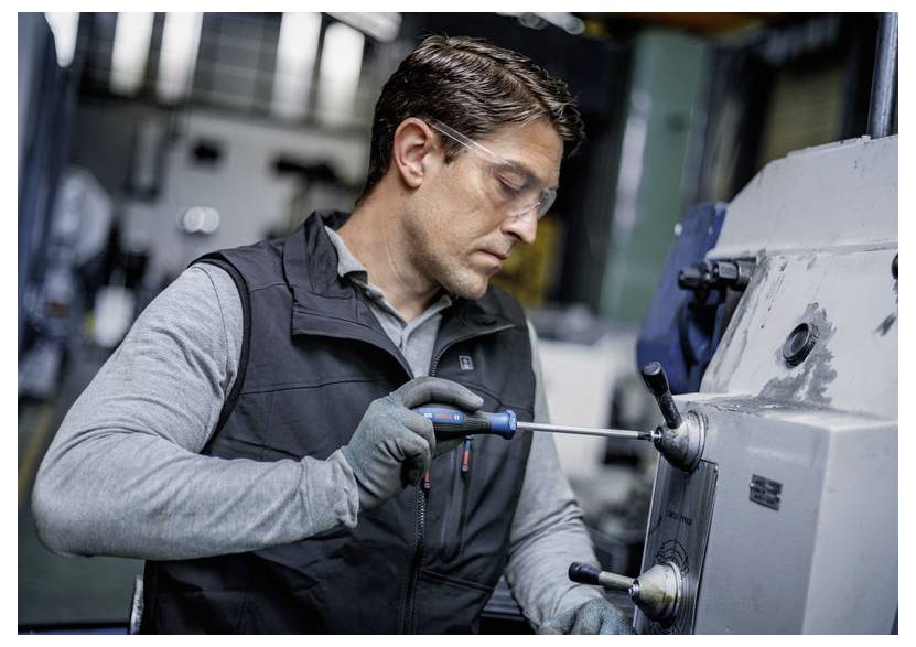 Bosch Professional PRO Schraubendreher PH3 x 150mm 1600A039RX Kreuzschlitz-Schraubendreher PH 3 Klingenlänge: 150mm
