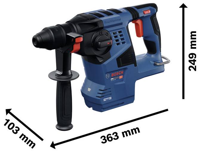 Bosch Professional GBH18V-28 -Akku-Bohrhammer 18V