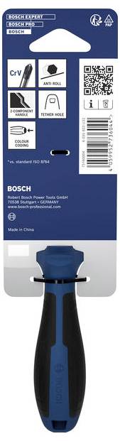 Bosch Professional Schraubendreher PZ1 x 75mm 1600A039T5 Kreuzschlitz-Schraubendreher Klingenlänge: 75mm