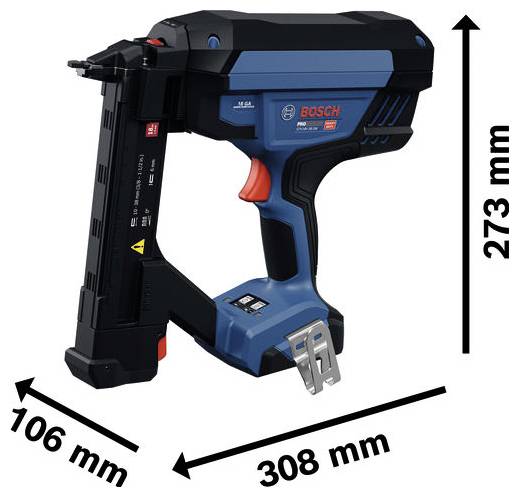 Bosch Professional GTH18V-38-2M 0601482D01 Akku-Nagler