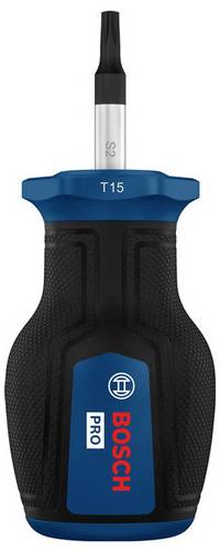 Bosch Professional PRO Stubby-Schraubendreher TX15 x 25 mm TX-Schraubendreher Größe (Schraubendrehe
