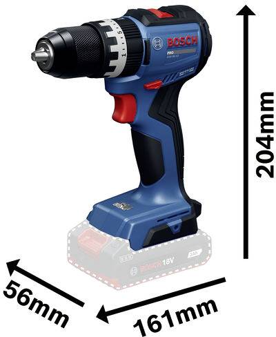 Bosch Professional GSB18V-52 -Akku-Schlagbohrmaschine