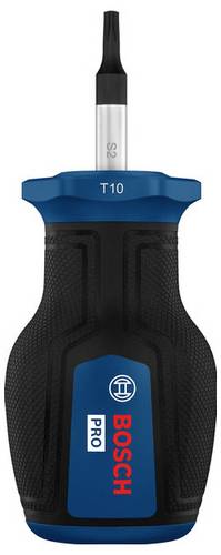 Bosch Professional PRO Stubby-Schraubendreher TX10 x 25 mm TX-Schraubendreher Größe (Schraubendrehe