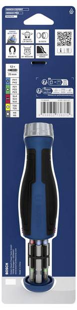 Bosch Professional 1600A039PK Bit-Ratschen-Schraubendreher