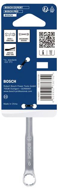 Bosch Professional 1600A03AH9 1600A03AH9 Ring-Maulschlüssel Schlüsselweite (Metrisch) 9mm