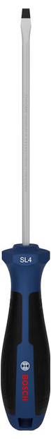 Bosch Professional 1600A039T7 Schlitz-Schraubendreher Klingenbreite: 4mm Klingenlänge: 125mm