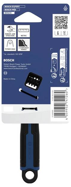 Bosch Professional 1600A03B65 1600A03B65 Rollgabelschlüssel Schlüsselweite (Metrisch) 24mm Schlüsselweite (Zoll) 6"