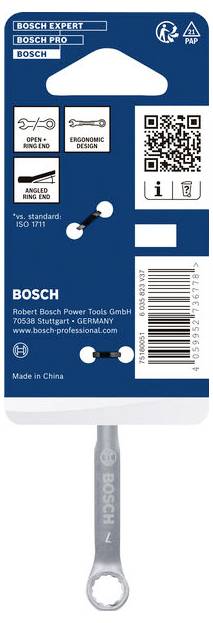 Bosch Professional 1600A03AH7 1600A03AH7 Ring-Maulschlüssel Schlüsselweite (Metrisch) 7mm