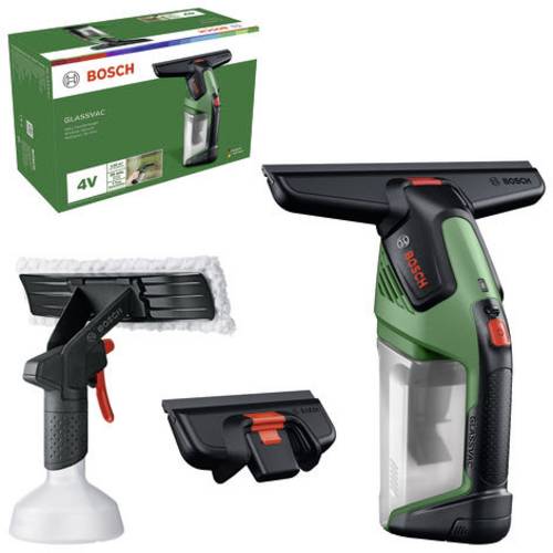 Bosch Home and Garden GlassVAC Komplettset Akku-Fenstersauger Anzahl mitgelieferte Akkus 1