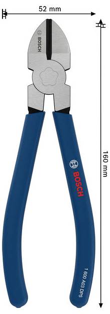 Bosch Professional 1600A03DN1 1600A03DN1 Seitenschneider
