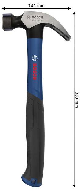 Bosch Professional 1600A03AK7 1600A03AK7 Zimmermannshammer 330mm 1St.