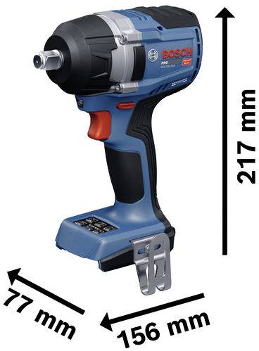 Bosch Professional GDS18V-750 06019L9102 Akku-Drehschlagschrauber 18V