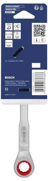 Bosch Professional 1600A03AG8 1600A03AG8 Ratschen-Ring-Maulschlüssel Schlüsselweite (Metrisch) 12mm