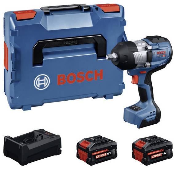Bosch Professional GDS18V-1400 06019R5003 Schlagschrauber Anzahl mitgelieferte Akkus 2 Li-Ion