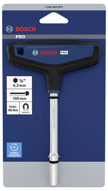 Bosch Professional PRO Bit-Schraubendreher mit T-Griff Bit-Schraubendreher