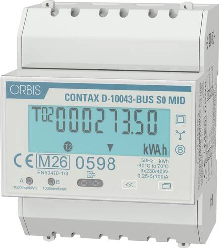 ORBIS Zeitschalttechnik kW-Zähler OB7010002 Wechselstromzähler