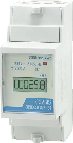 ORBIS Zeitschalttechnik kW-Zähler OB703100 Wechselstromzähler digital 32 A MID-konform: Nein 1 St.