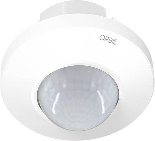 ORBIS Zeitschalttechnik OB137812 Unterputz, Aufputz PIR-Bewegungsmelder 360 ° Weiß IP20, IP54