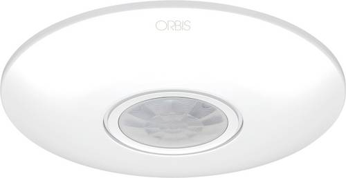 ORBIS Zeitschalttechnik OB137112 Decke PIR-Bewegungsmelder 360 ° Relais Weiß IP20