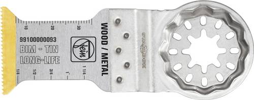 Fein 63507160450 E-Cut Long-Life Titanbeschichtung, Bimetall Bi-Metall Sägeblatt 35 mm 1 St.