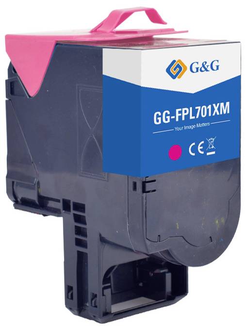 G&G Toner ersetzt Lexmark 702HM/ 70C2HM0 Kompatibel Magenta NT-FPL701XM