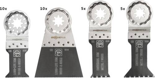 Fein 35200000005 OIS fit Bimetall 30-teiliges Bi-Metall-Sägeblatt-Set 30 St.