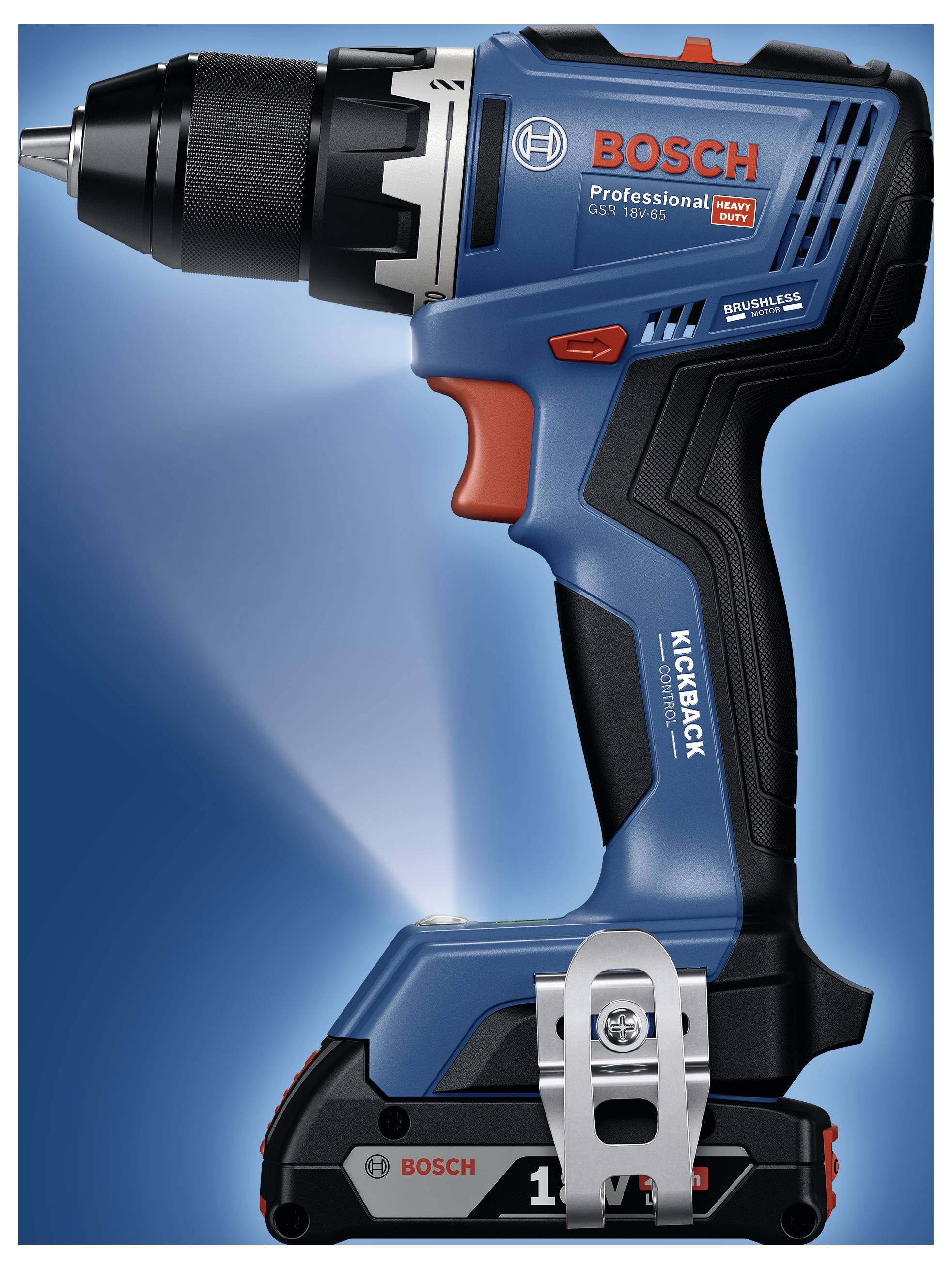 Bosch Professional GSR 18V-65 06019N3000 Akku-Bohrschrauber