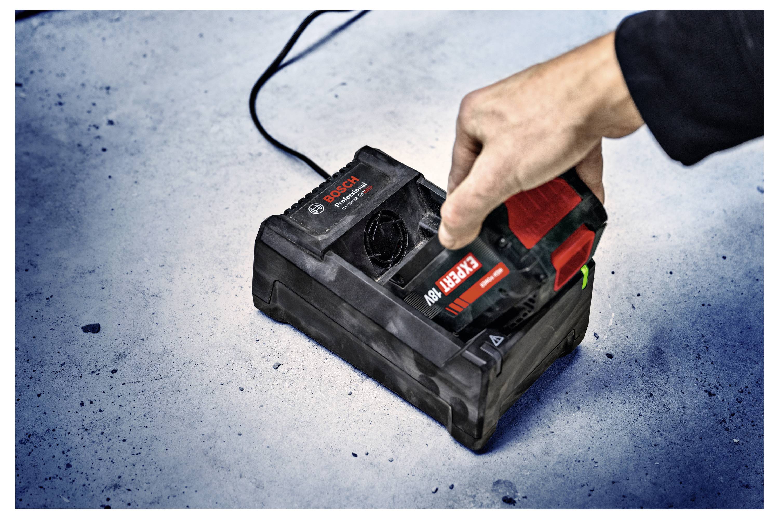 Bosch Professional 1.600.A03.CH1 2xGBA18V 5.0Ah; GAL12V/18 Werkzeug-Akku 18V