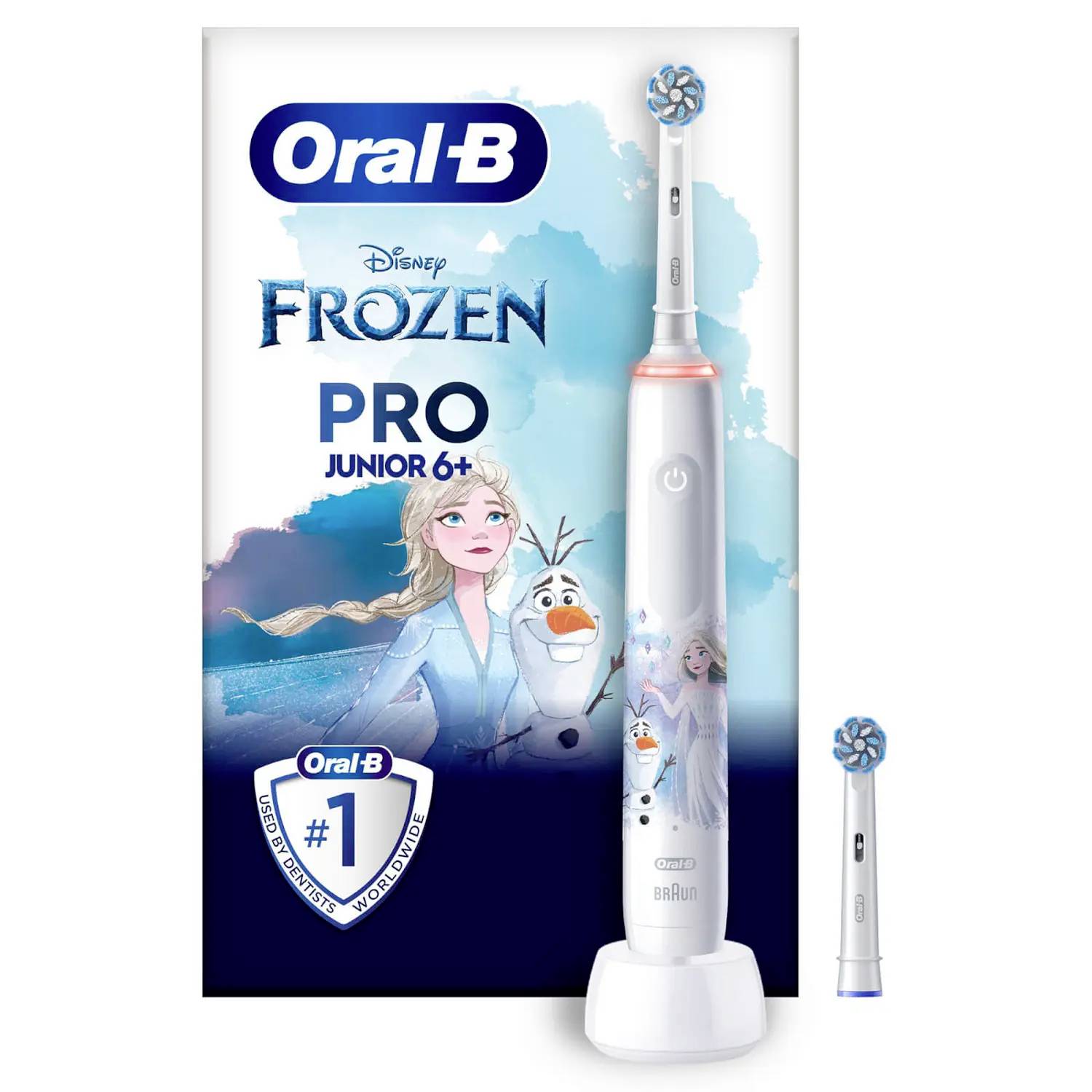 Oral-B Type 3757 612929 Elektrische Zahnbürste Mehrfarbig, Weiß