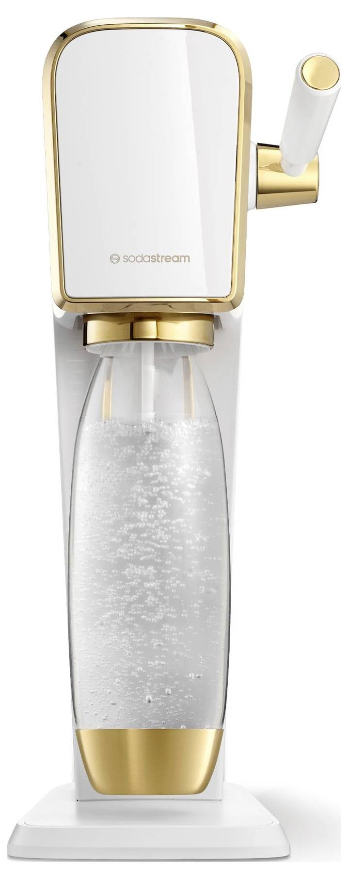 Sodastream Wassersprudler Gold, Weiß