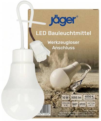 Jäger Direkt Bauleuchte 852.126 1 St.