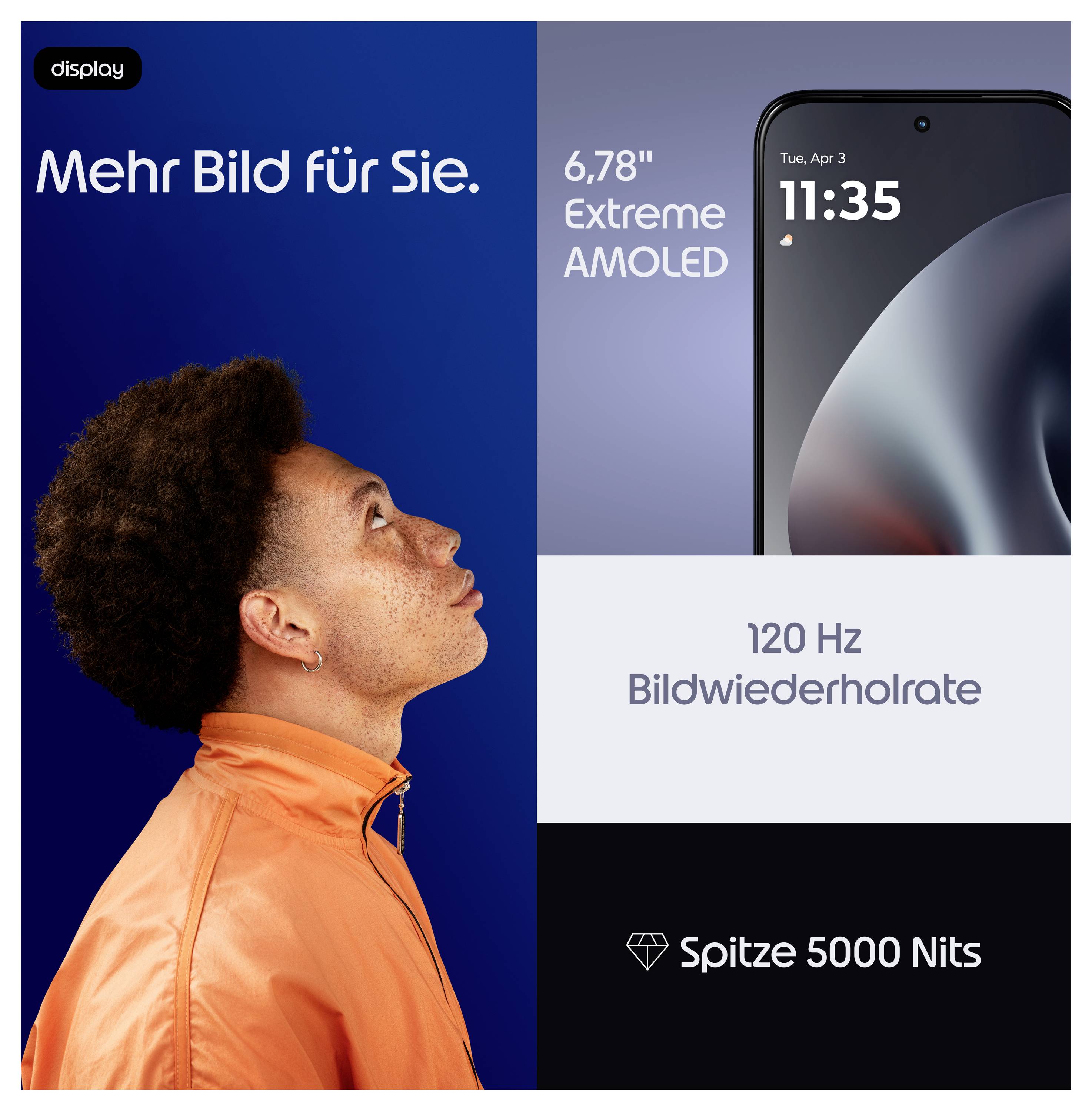 Motorola moto g87 256GB Grau EEK A (A - G) 17.2cm (6.78 Zoll) Smartphone