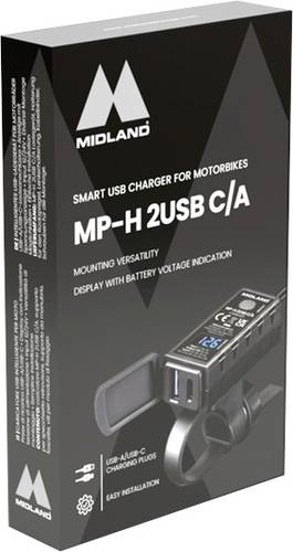 Midland C1702 Bordsteckdose 12 V