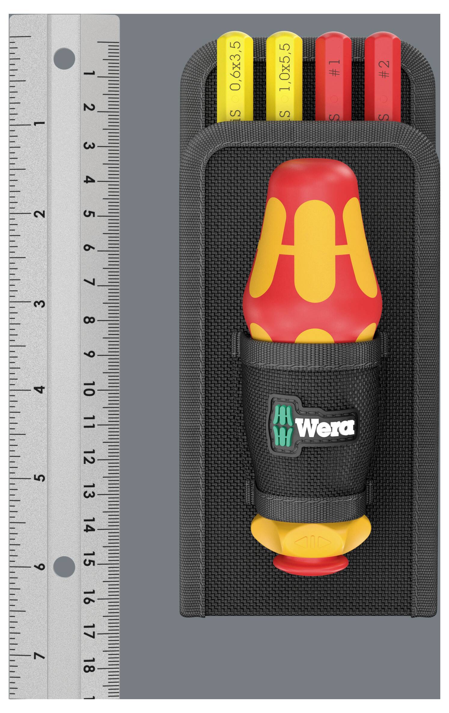 Wera VDE GO RA 3 Elektriker Wechselklingen-Set Klingenlänge: 157mm