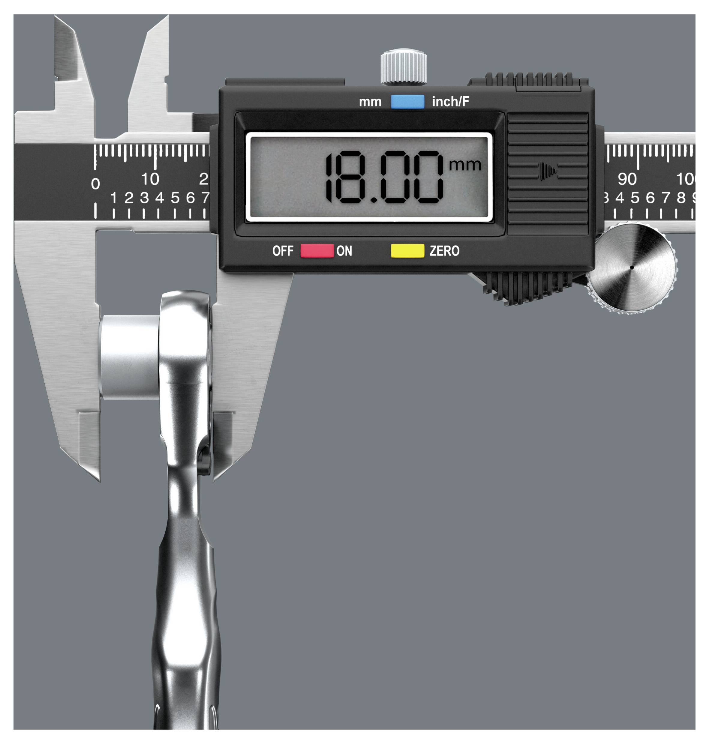 Wera Mini 2 05135021001 Knarre 1/4", Sechskant 107mm