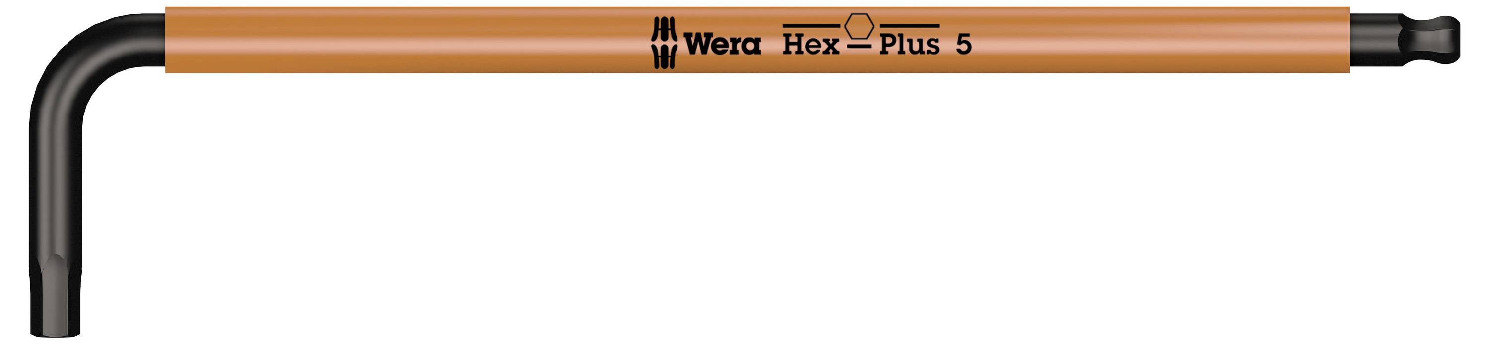 Wera Hex-Plus TORX® Set 1 Innen-Sechskant Winkelschraubendreher-Set 1.5 mm, 2 mm, 2.5 mm, 3 mm, 4 mm, 5 mm, 6 mm, 8 mm, 10mm